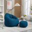 Fauteuil à billes avec repose-pieds-1094871897