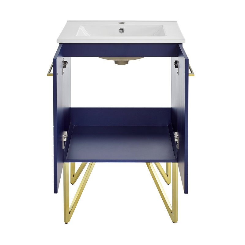 Annecy 24" Bathroom Vanity, Granger Blue