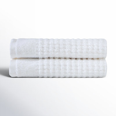 Earline 2-Piece Turkish Cotton Washcloth Set