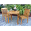 Greg Outdoor Teak Dining Side Chair