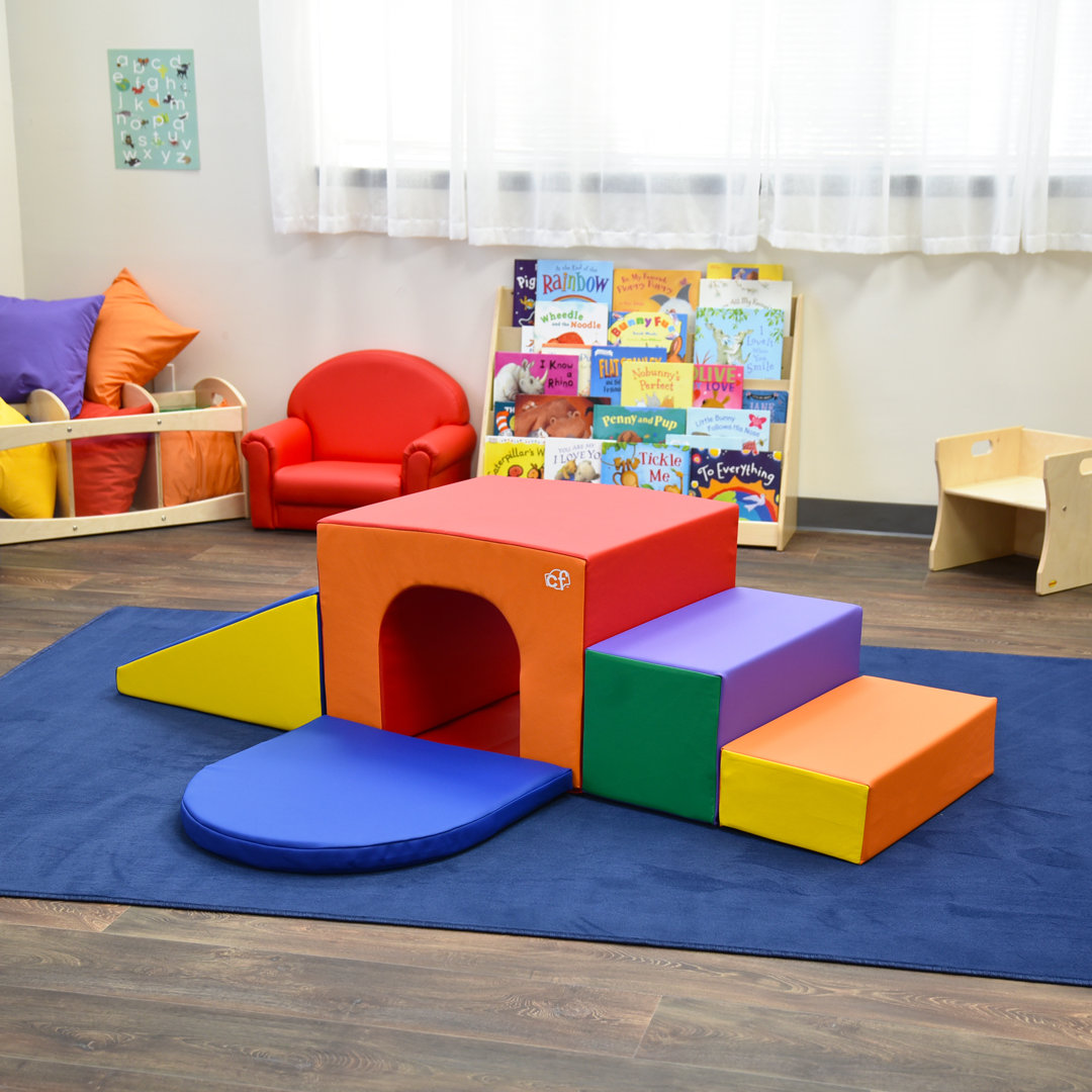 Climb-Up SoftPlay Tunnel Climber - Rainbow Children's Factory