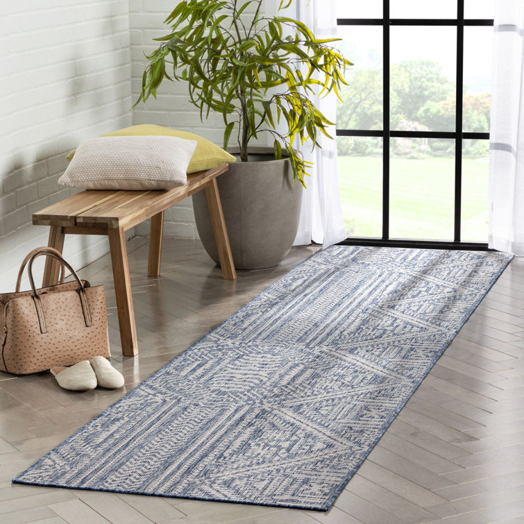 Well Woven Medusa Khalo Geometric Flat-Weave Indoor/Outdoor Area Rug