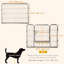Enclos d'exercice pour chien-70181011