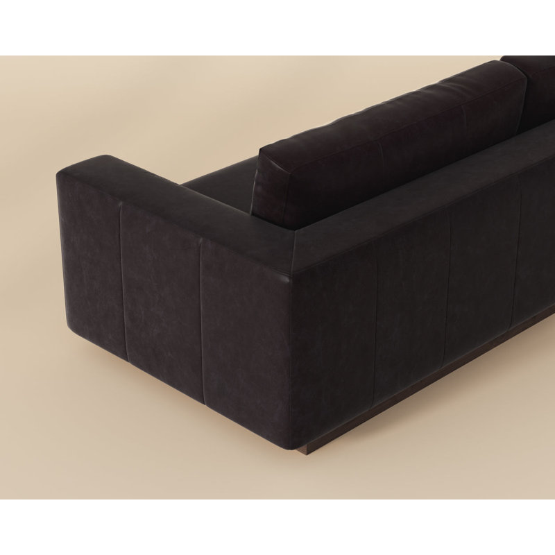 Anakin Sofa, Tuscany Warm Black, Light Wash