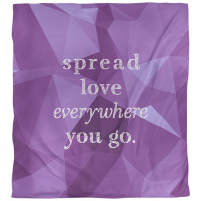 Housse de couette simple spread love quot