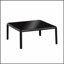 Ensemble de conversation de patio 3 pièces, mobilier d'extérieur moderne avec coussins imperméables épais et table basse carrée pour sièges profonds