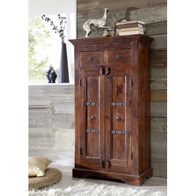 Oxford 2 Door Solid Wood Wardrobe