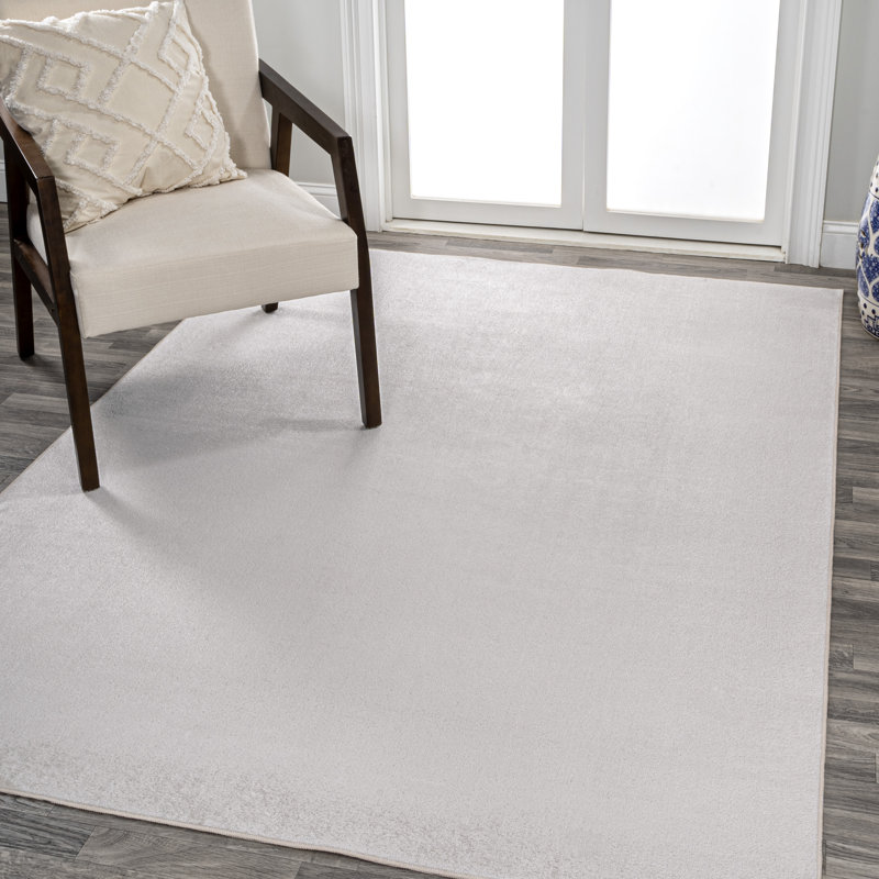 Tapis gris clair Twyla Classic, Rectangle 4pi x 6 pi