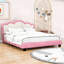 Lit plateforme tapissier avec tête de lit Jula-272544040-500678313
