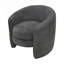 Chaise d'appoint moderne à dossier courbé et rembourrée-1757547558