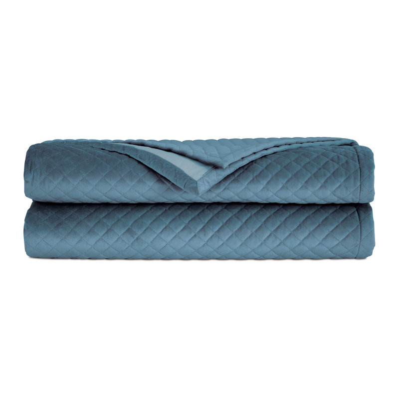 Beatrice Velvet Coverlet, Queen Coverlet