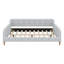 Upholstered Daybed With Support Legs-1741782021