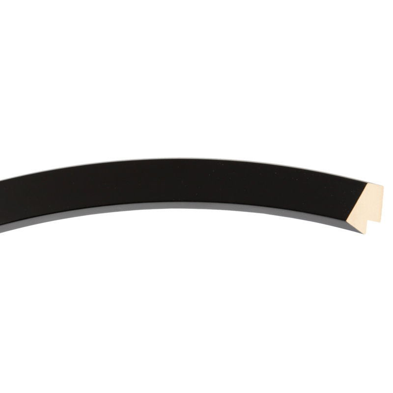 Arlow Round Mirror, Matte Black, 20" x 20"