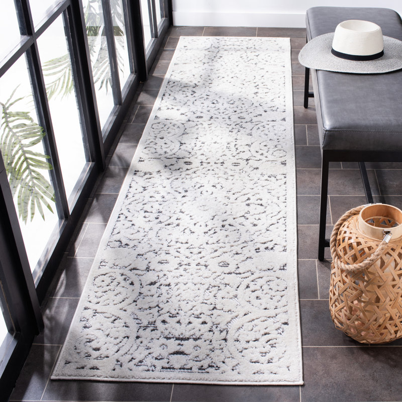 Tapis d'intérieur et d'extérieur Gattaca Jake , Tapis de couloir 2 pi 2 po x 11 pi