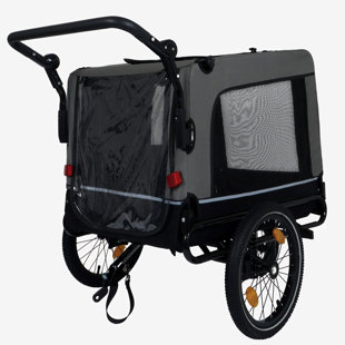 Poussette pour animal de compagnie, grande remorque pour chien