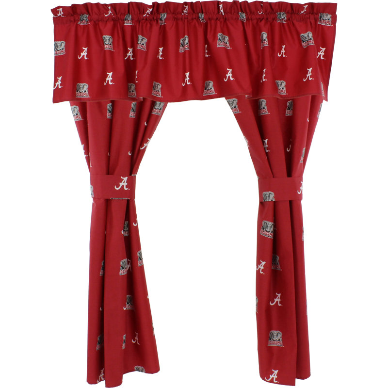 NCAA Tailored Window Valance