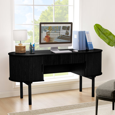 Bureau d'ordinateur avec rangement