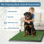 Patins de pelouse artificiels réutilisables pour chiens 41 po x 27 po Petmaker-105537630
