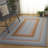 Flewellyn Woven Performance Machine Washable Performance Geometric Indoor/Outdoor Area Rug-1517938109