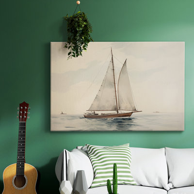 " Vintage Nautical Print-I "