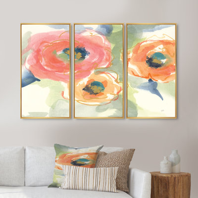 " Multicolor Buttercup II " 3 - Pieces