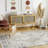 Angad Southwestern Flatweave Wool Area Rug in Gray/Cream-1659954240