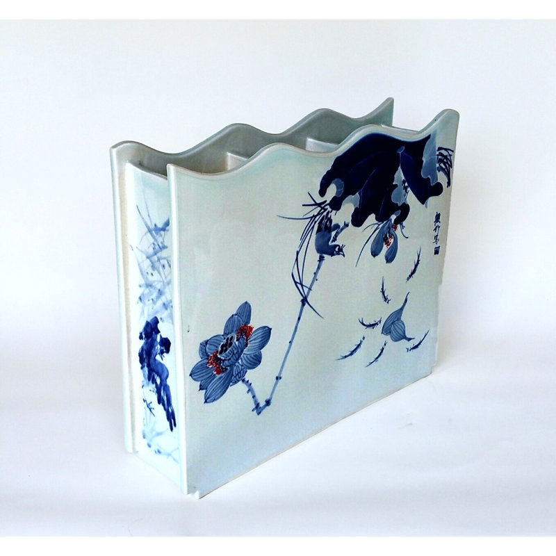 Vase de table rectangulaire plat Marietta