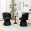 Chaise rembourrée pivotante en velours Dantzler-1966709624