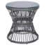 Asmita 2 - Person Wicker Patio Dining Set with Round Table , Cushions Included-29874366-29874361