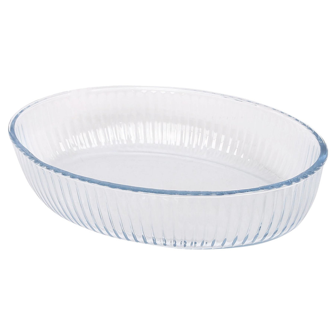 Argon Tableware - Optical Oval Glass Oven Baking Dish