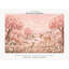 Pink Forest Wallpaper Mural, Peel and Stick Kids Room Wall Mural, Watercolor Nursery Wallpaper Made to Measure-1443206152