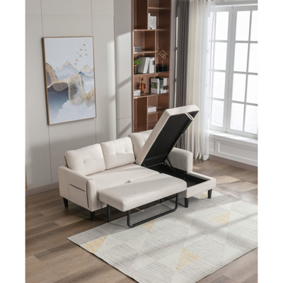 Canapé modulaire réversible Modern Canapé modulaire avec méridienne de rangement