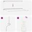 Brayden Studio Retractable Door / Window Awning-1703712275-1703712277