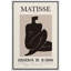 Oeuvre classique "Henri Matisse noir et brun clair, formes de personnes nues" sur-99142467-99142465