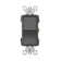Radiant 15-Amp Combination Two Single Pole/3-Way Rocker Light Switch