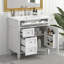 Armoire de rangement moderne 30 po avec 2 tiroirs et un tiroir basculant