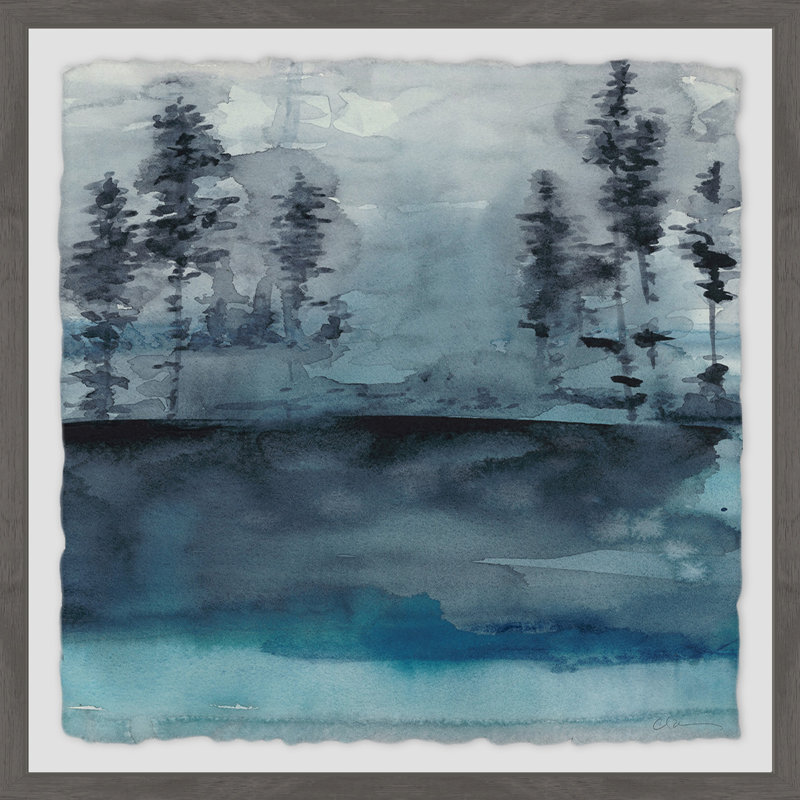 Forêt du crépuscule - impression, H 18 po x l 18 po x P 1,5 po