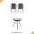 Polyethylene Wicker 2-Person Seating Group