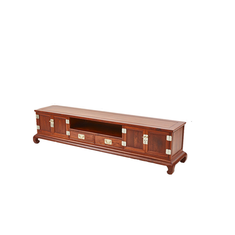 Crédence de rangement en bois massif de l 78,74 po