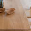 Solid wood oak dining table-108223522