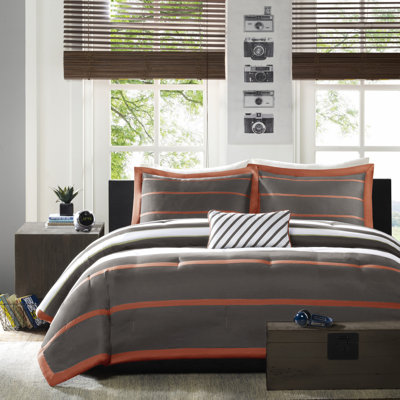 Ashton Striped Comforter Set