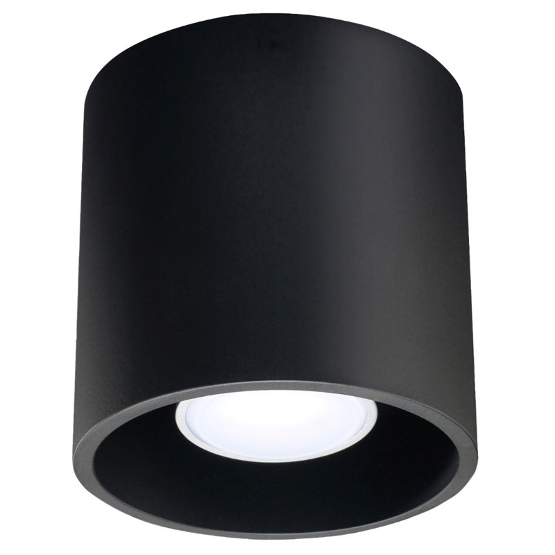 Anzio Flush Mount, Black
