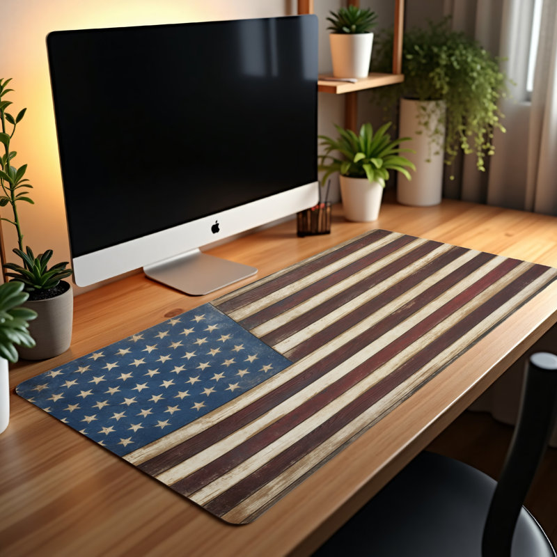 Polyester Desk Pad, 23.6x13.8
