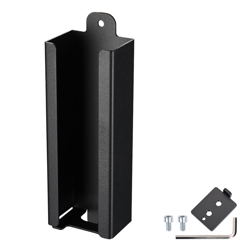 Support multiprise pour chariot mobile PC, Noir, noir, noir, noir