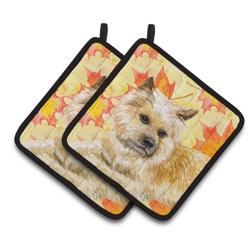 Cuisinier poignée de chute de la trésors de caroline cairn terrier