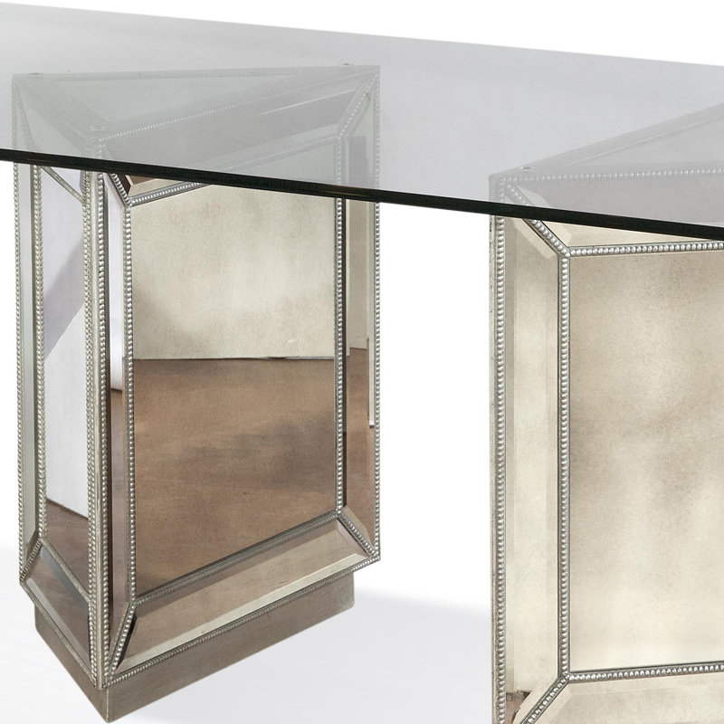 Hergen Glass Top Dining Table