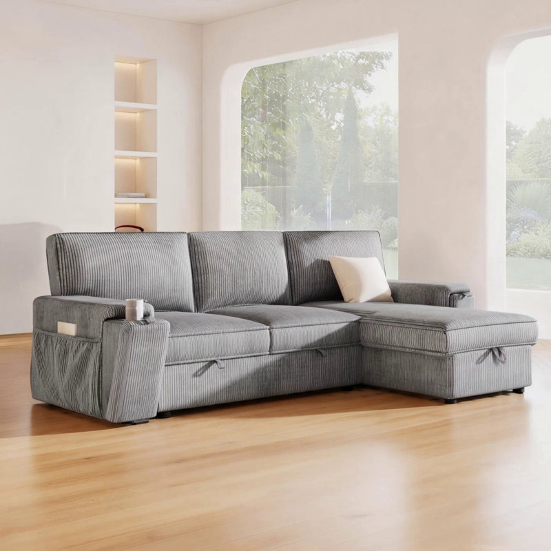 Canapé-lit modulaire avec sacs de rangement Upholstery