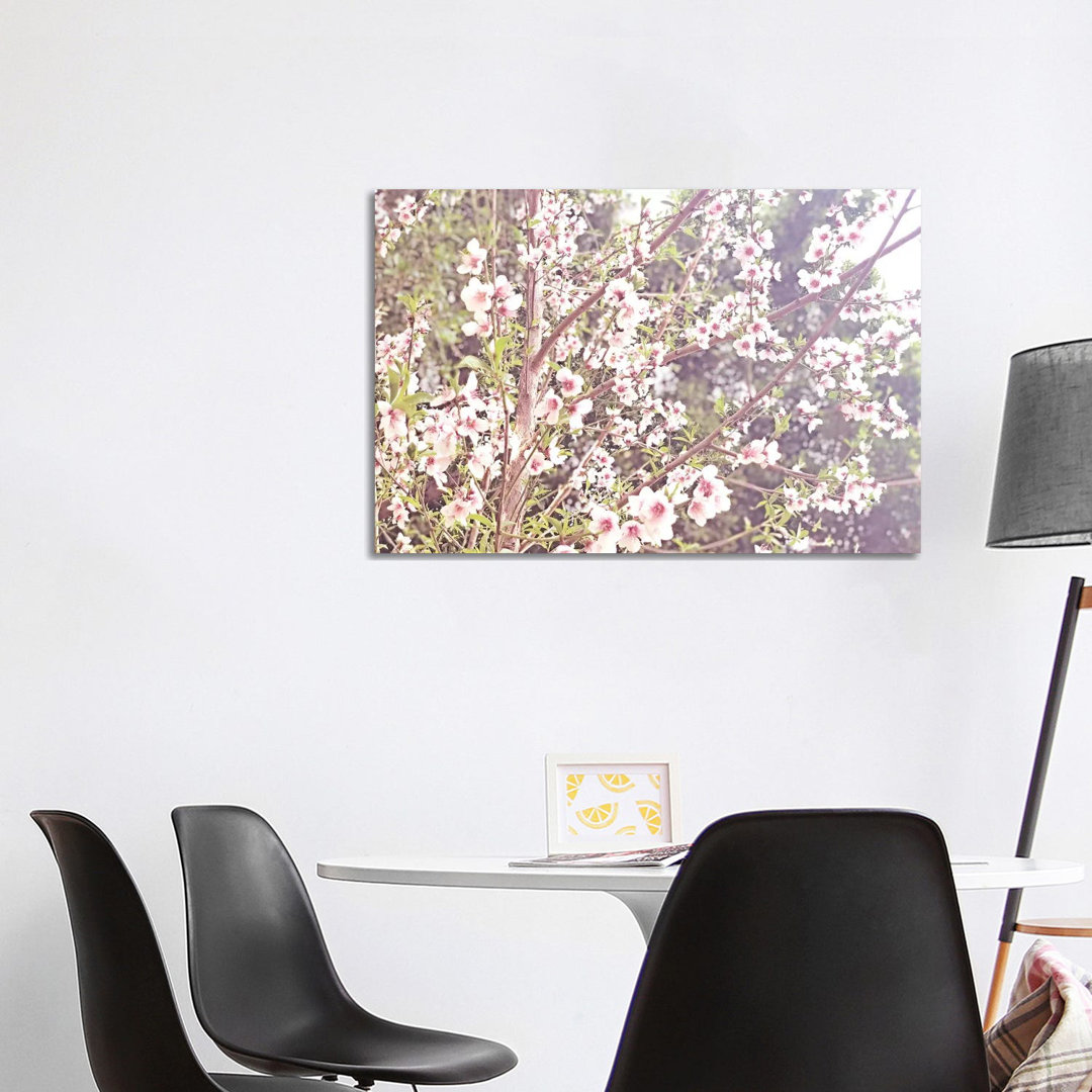 Flowering Peach IV by Irena Orlov - Wrapped Canvas Print