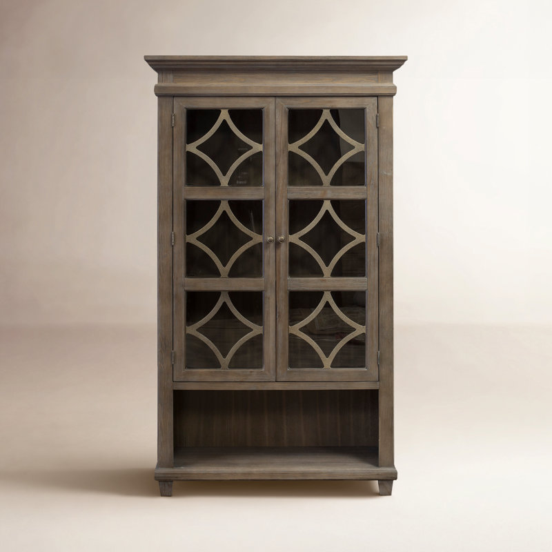 Alderton 42 " W Glass Display Stand