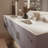 Geneva 84" Wall-Mounted Double Bathroom Vanity Set with Mirror-515009999-461471884